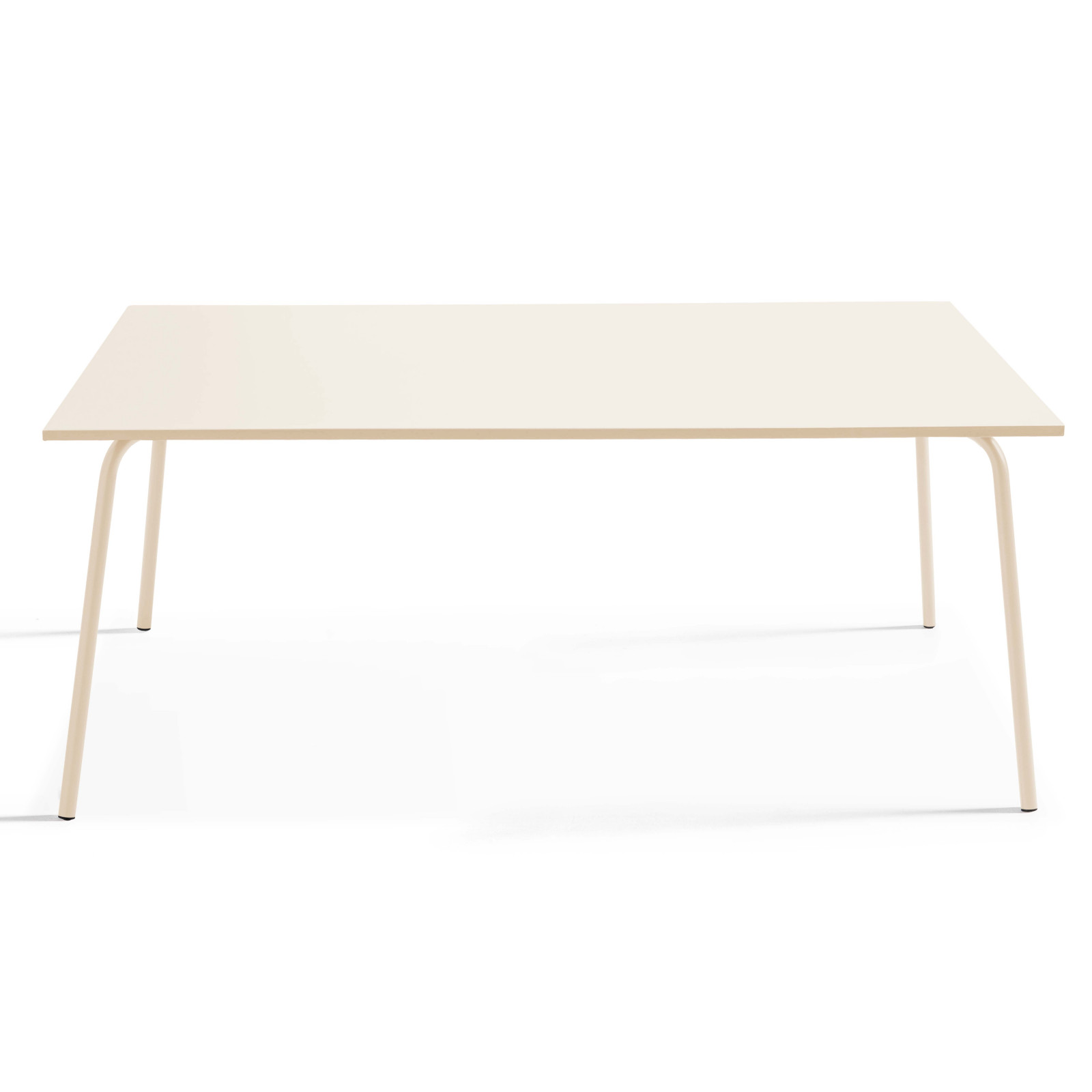 Ensemble table rectangulaire 180 cm et 8 chaises style bistrot