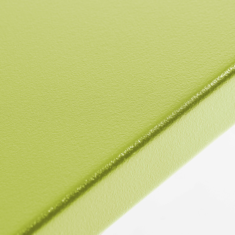 Ensemble table carrée 70 x 70 cm et 2 chaises en métal (2/6)