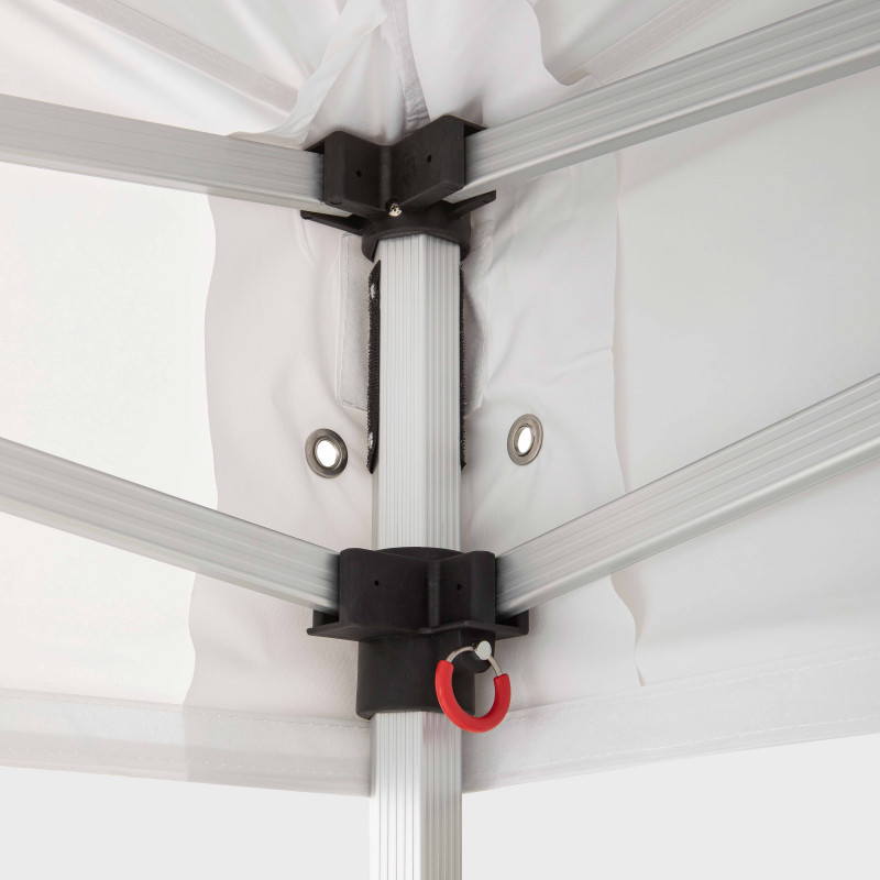 Tente pliante 3 x 3 m - 300g/m² + 4 poids de lestage 12 kg