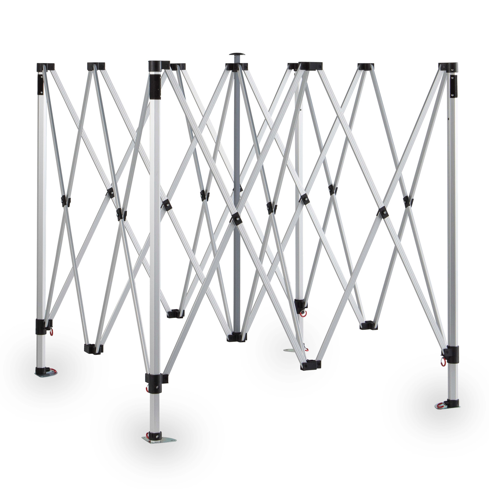 Tente pliante 3 x 3 m - 300g/m² + 4 poids de lestage 12 kg