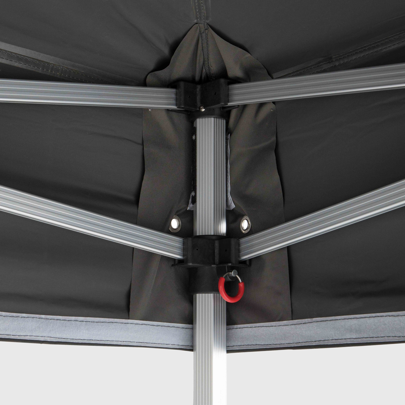 Tente pliante 4x4m 300g/m² 40mm + 4 poids de lestage