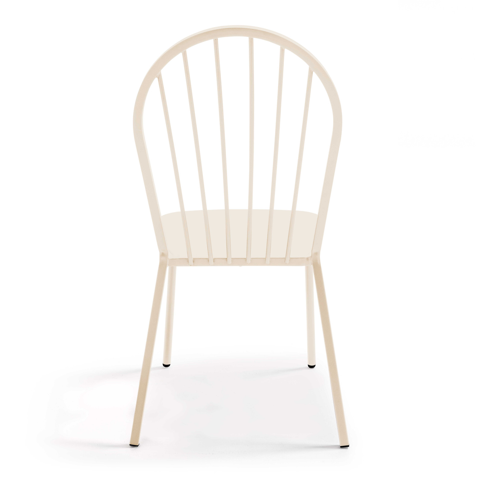 Ensemble table bistrot inclinable Ø70cm et 2 chaises en métal