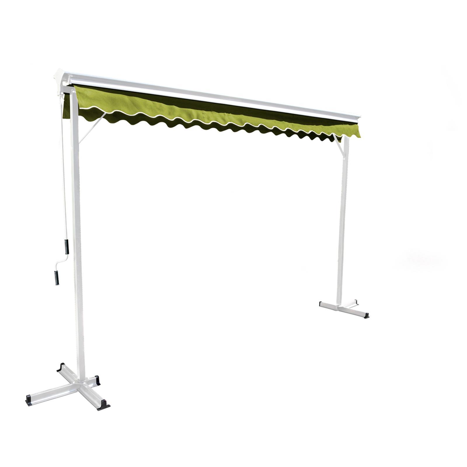 Store double pente 3 x 3 m + 4 dalles lestées