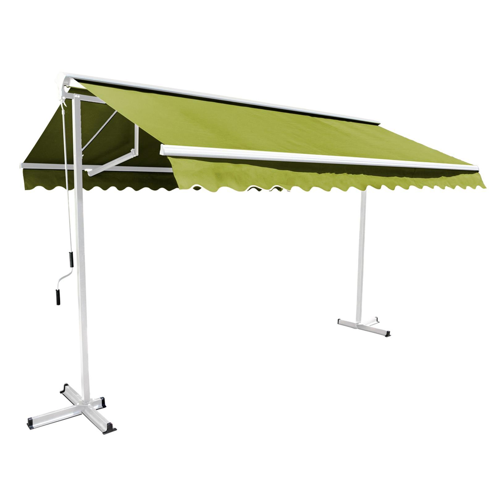 Store double pente 3 x 3 m + 4 dalles lestées