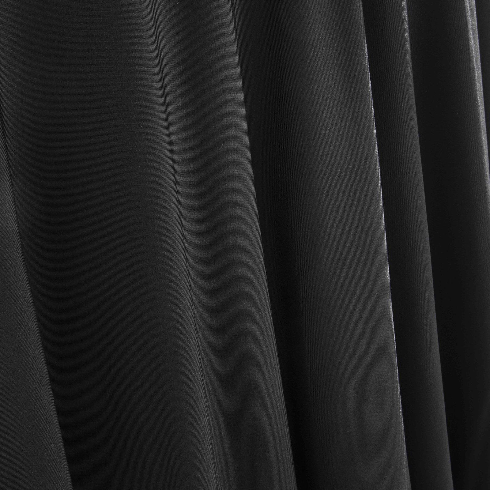 Nappe housse élastique pour table 180cm noire