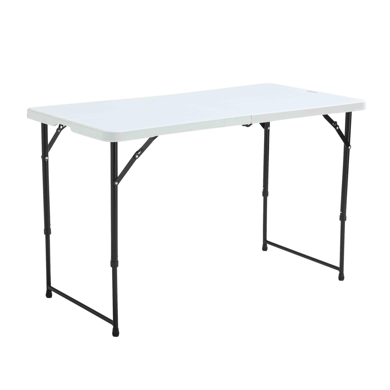 Table pliante 122cm en PEHD - 4 places Table pliante 122cm en PEHD - 4 places