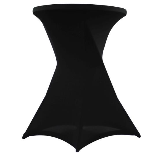 Housse de mange-debout noire 110x80 cm