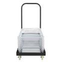 Chariot pour chaises pliantes