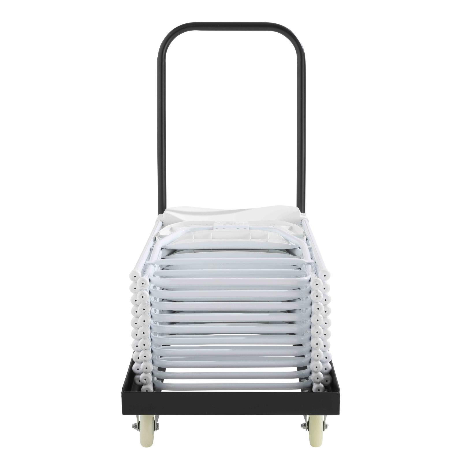 Chariot pour chaises pliantes