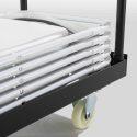 Chariot pour chaises pliantes