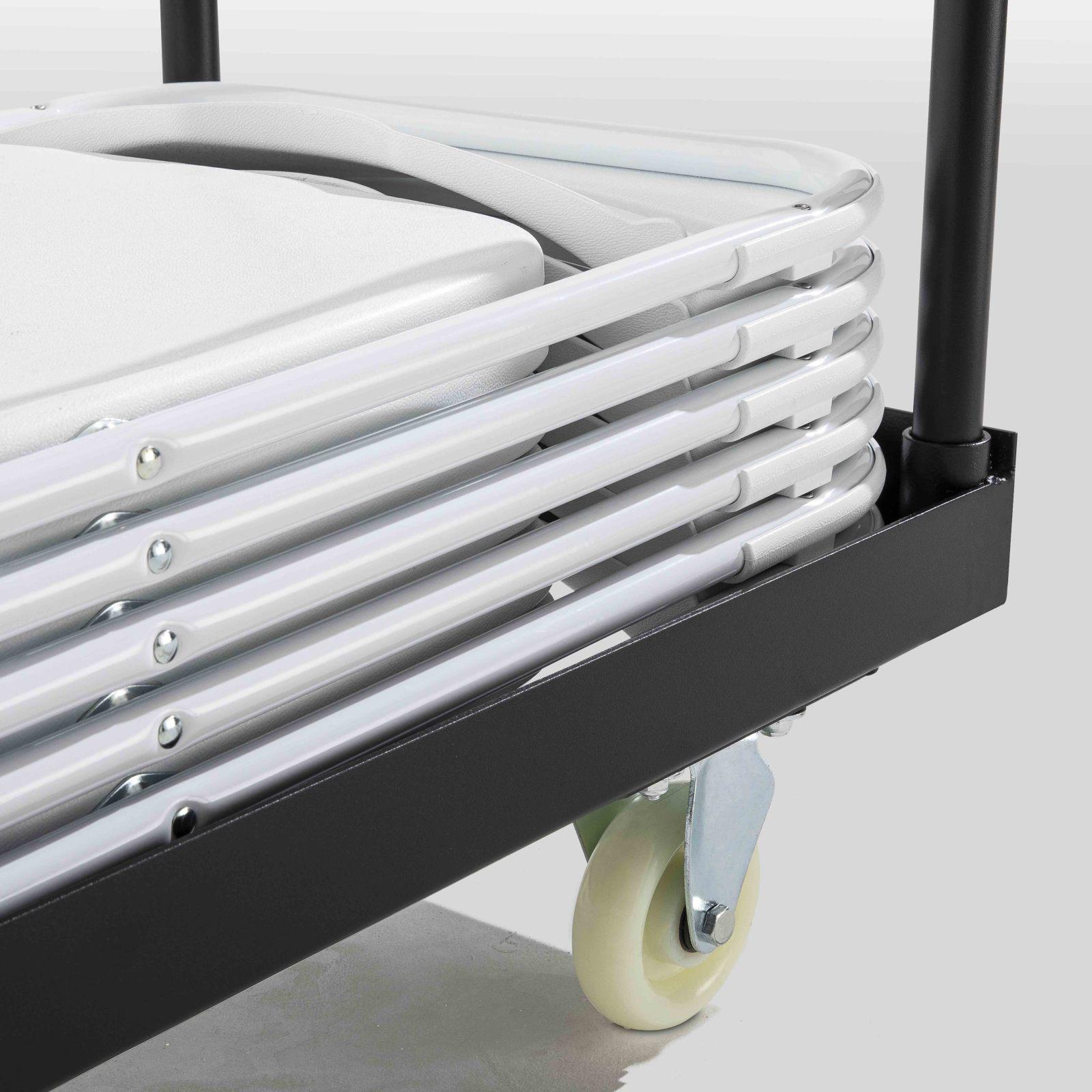 Chariot pour chaises pliantes