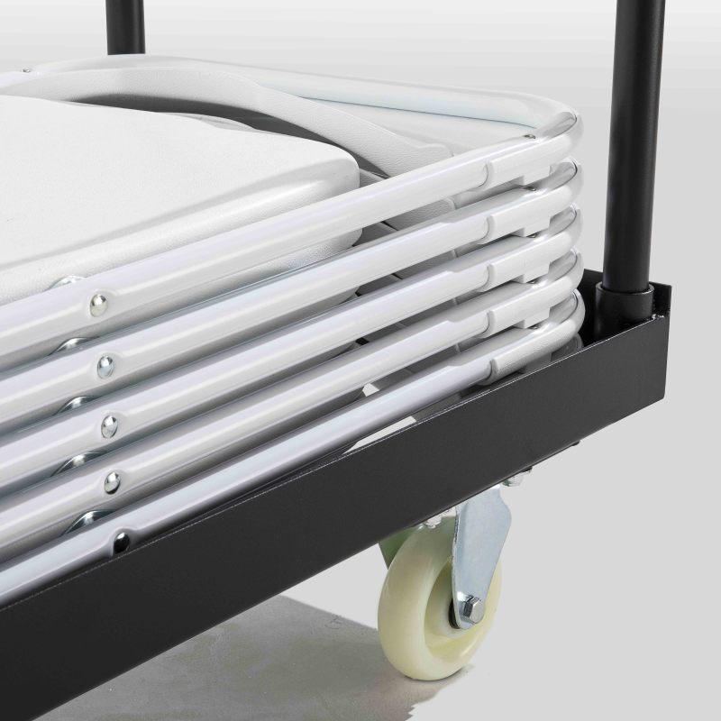 Chariot pour chaises pliantes