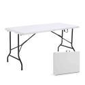 Table et chaises pliantes 162cm 6 places PEHD