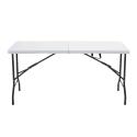 Table et chaises pliantes 162cm 6 places PEHD