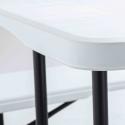 Table et chaises pliantes 162cm 6 places PEHD