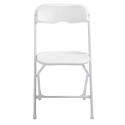 Table et chaises pliantes 162cm 6 places PEHD