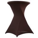 Housse de mange-debout marron 110x80 cm