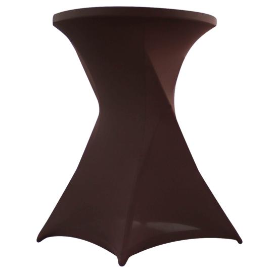 Housse de mange-debout marron 110x80 cm