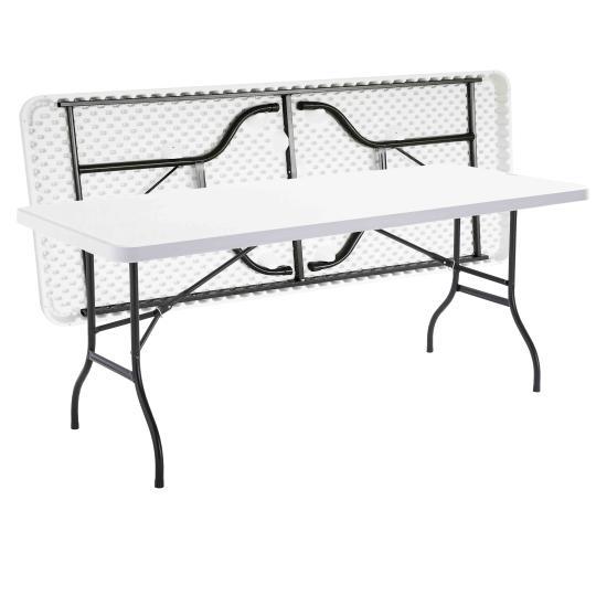 Table pliante 183cm Monobloc - 8 places