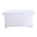 Nappe élastique pour table pliante HPDE avec Rehausseurs 180x75x74cm
