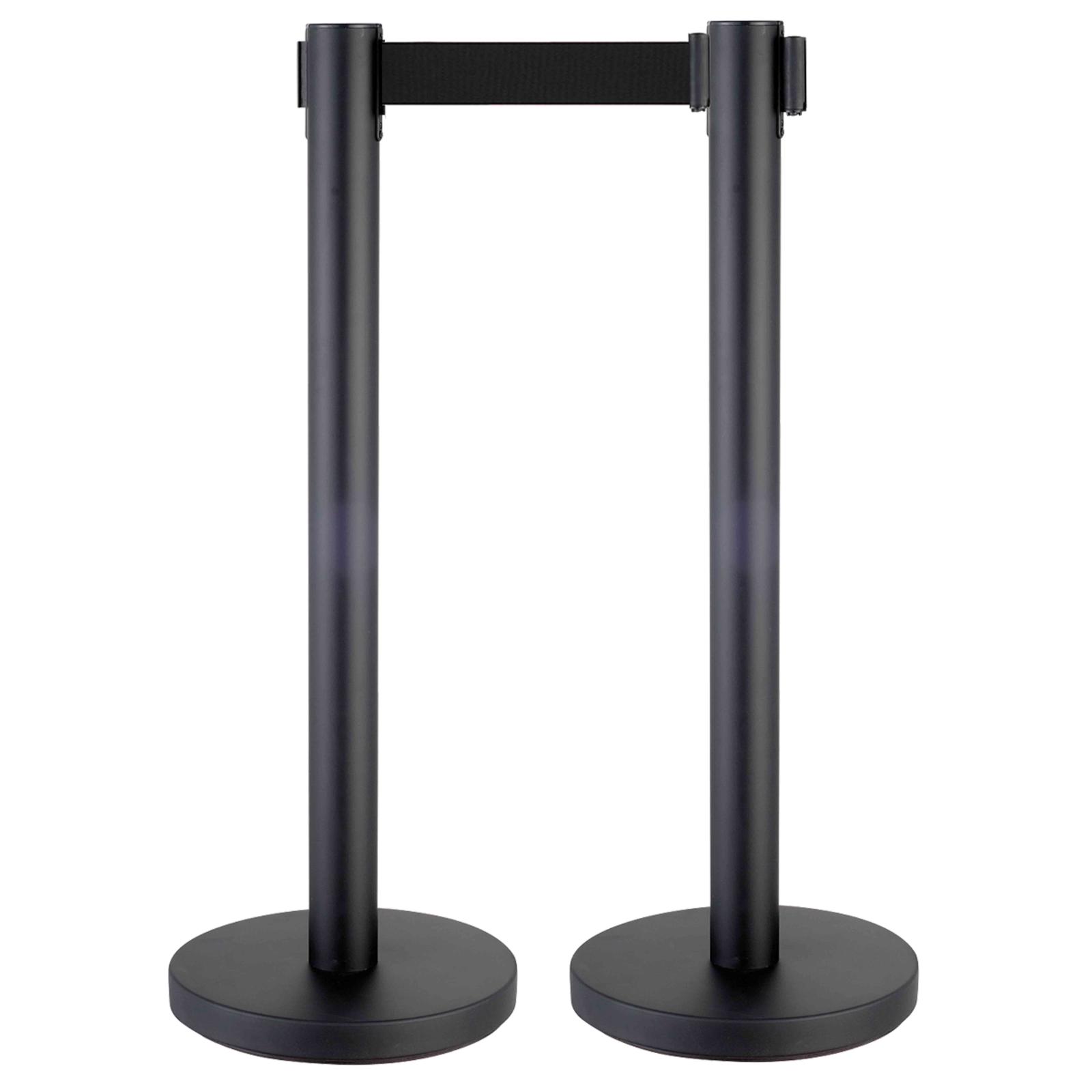 Poteaux de guidage à sangle rétractable