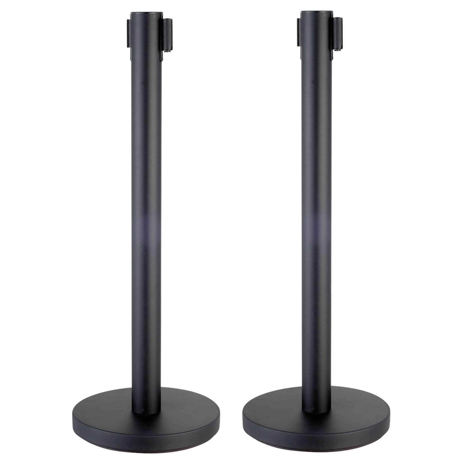 Poteaux de guidage à sangle rétractable