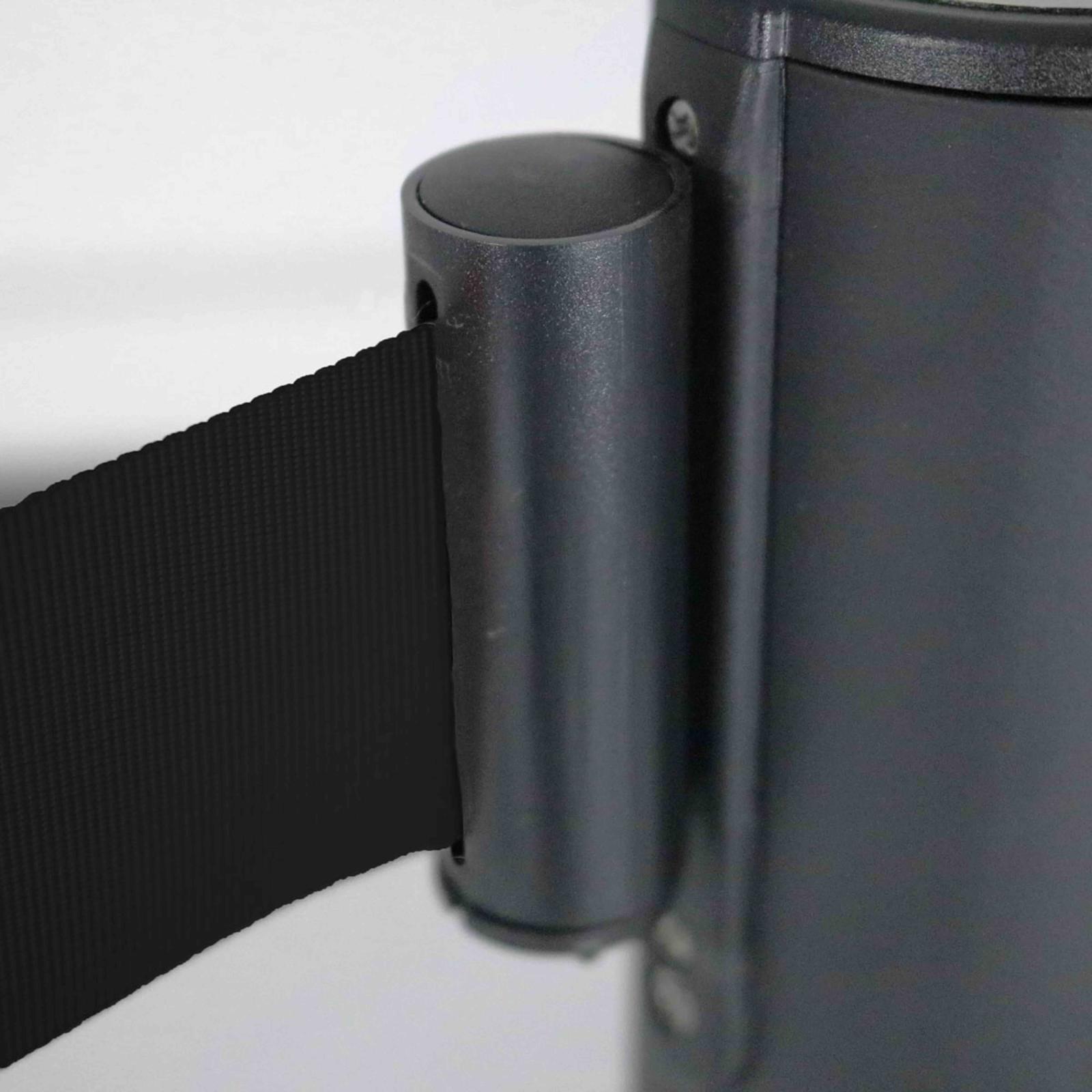 Poteaux de guidage à sangle rétractable