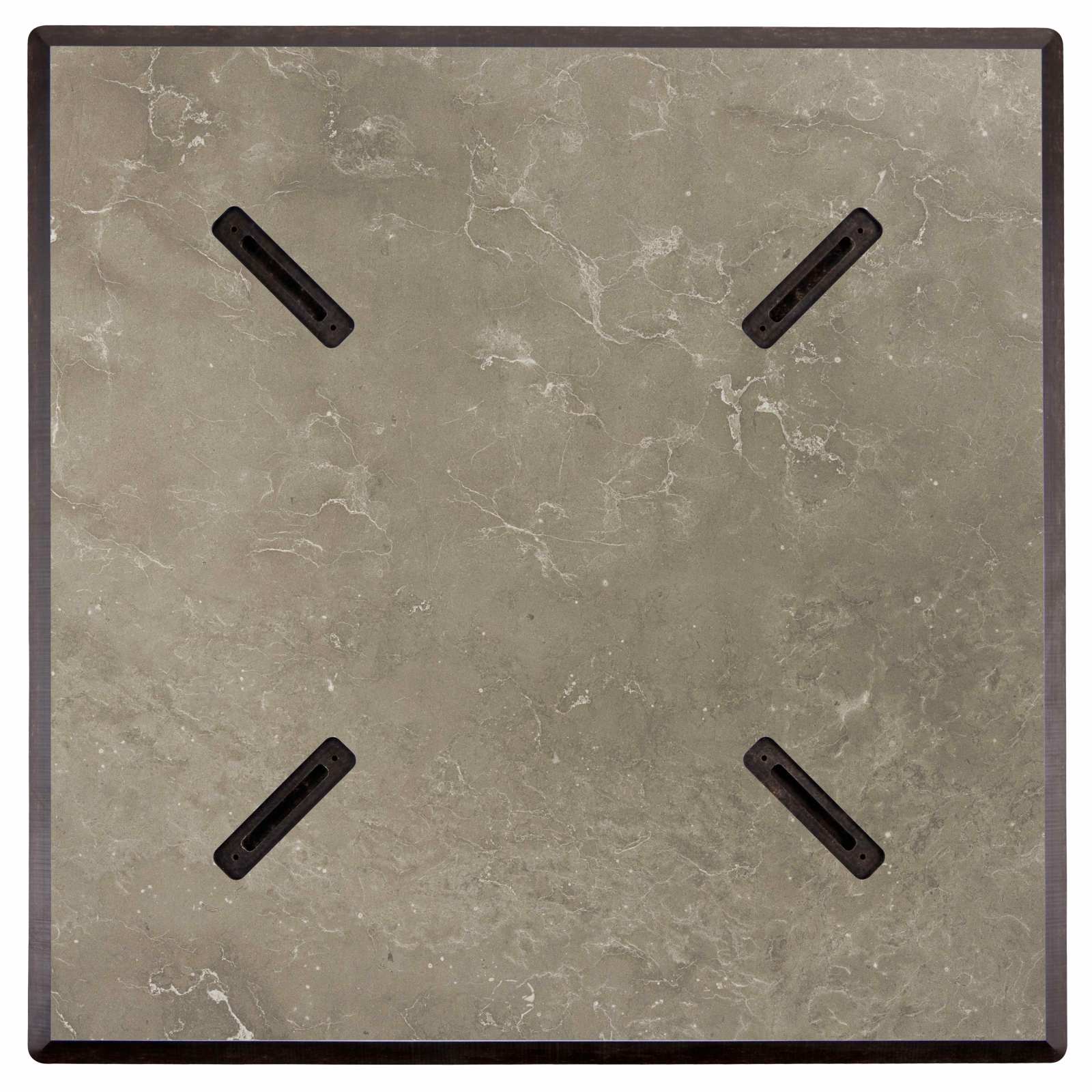 Plateau de table carré en HPL (70x70 cm)