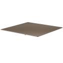Plateau de table carré en HPL (70x70 cm)