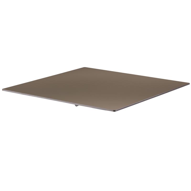 Plateau de table carré en HPL (70x70 cm)