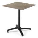 Table carrée (70x70cm) inclinable en HPL