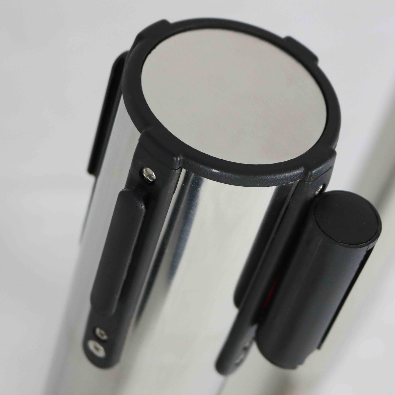 Poteaux de guidage à sangle chromé