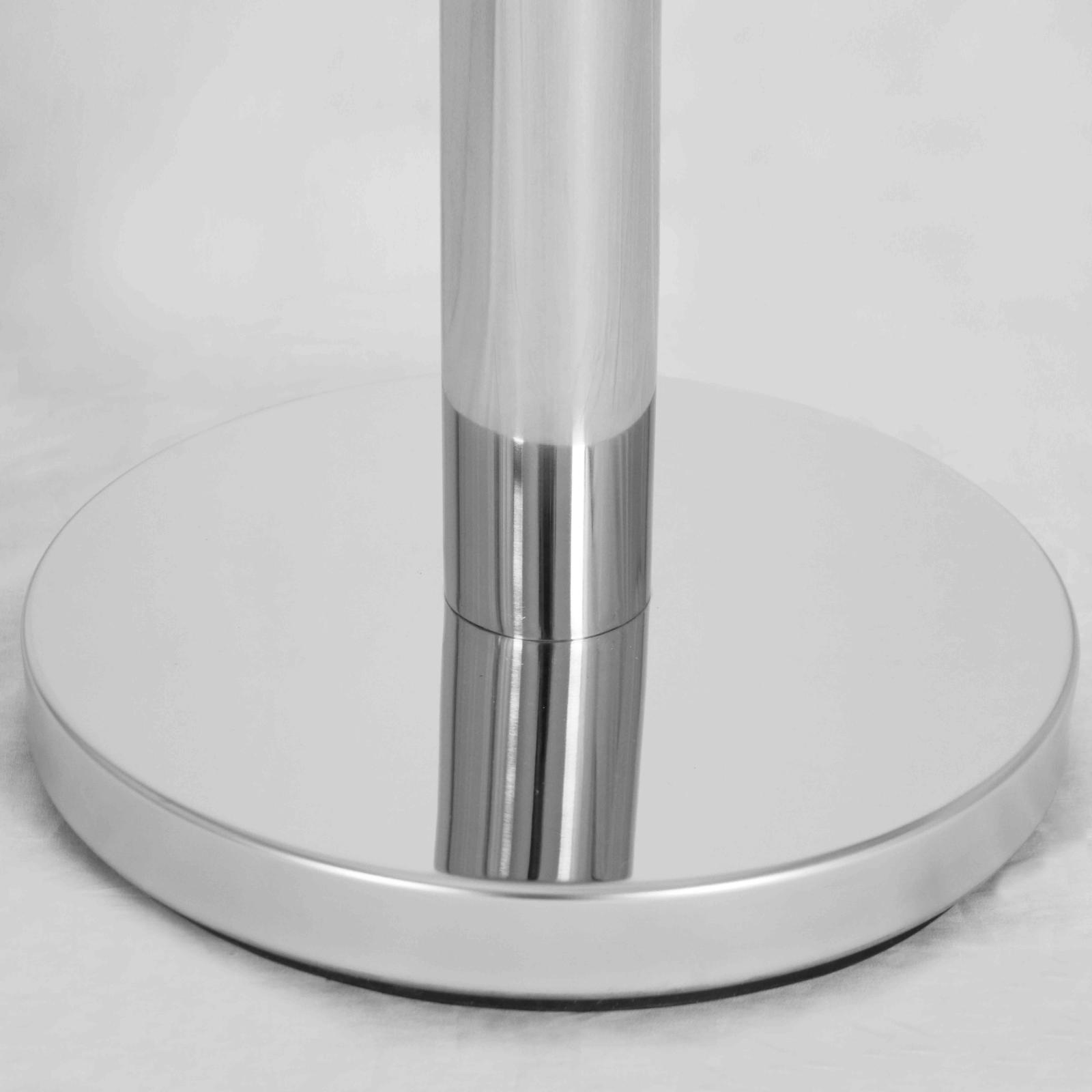 Poteaux de guidage à sangle chromé