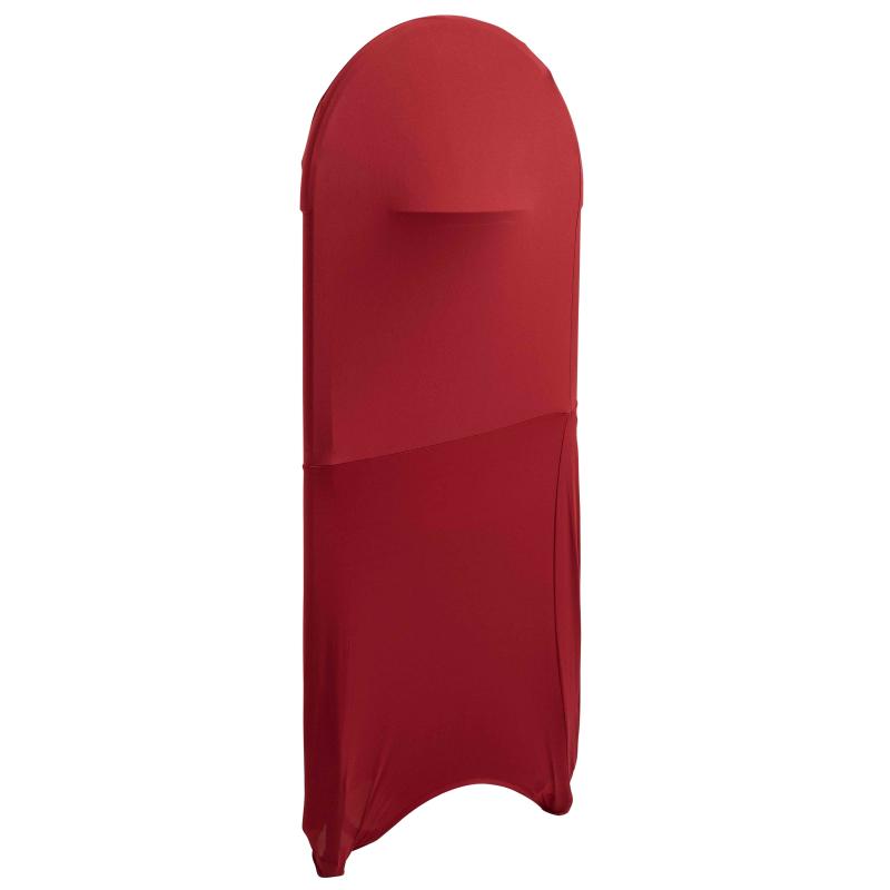 Housse de chaise pliante rouge