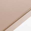 Table haute rectangulaire en métal 120 cm - 6 places