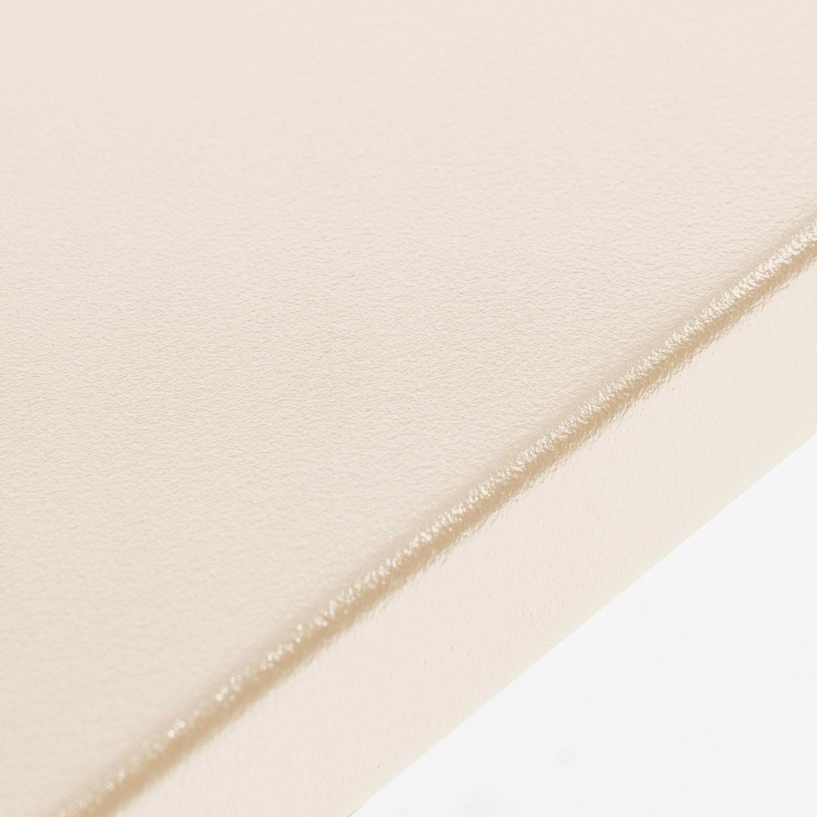 Table haute rectangulaire en métal 120 cm - 6 places