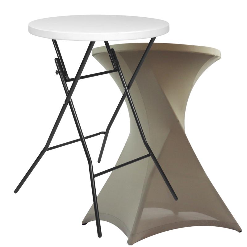 Mange debout pliant 110x80 et housse stretch sable