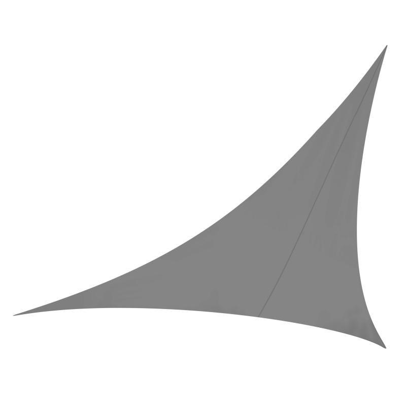 Voile d'ombrage triangulaire extensible 3,60m