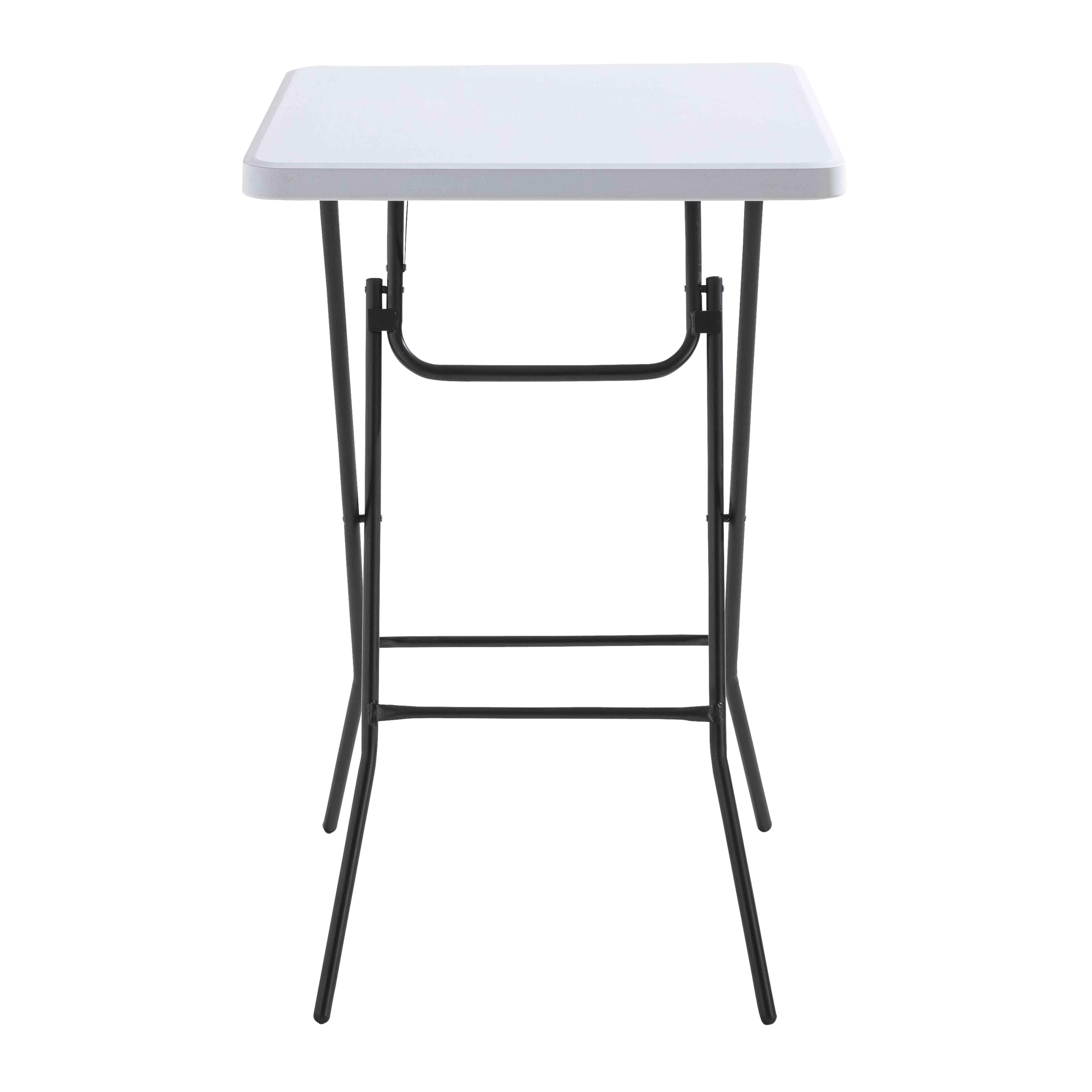 Mange debout pliant carré 68x68x110 cm - Plastique