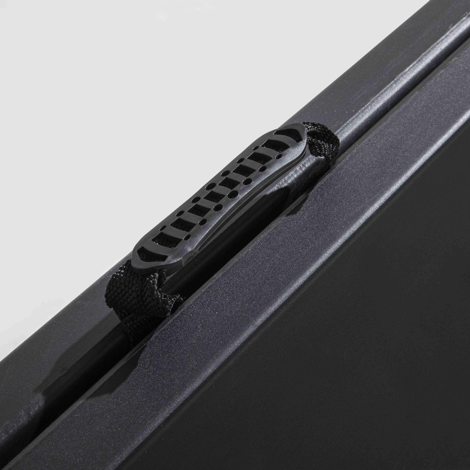 Lot de 18 tables pliantes noires 180 cm + chariot de transport