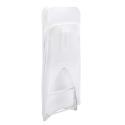 Housse de chaise pliante blanche