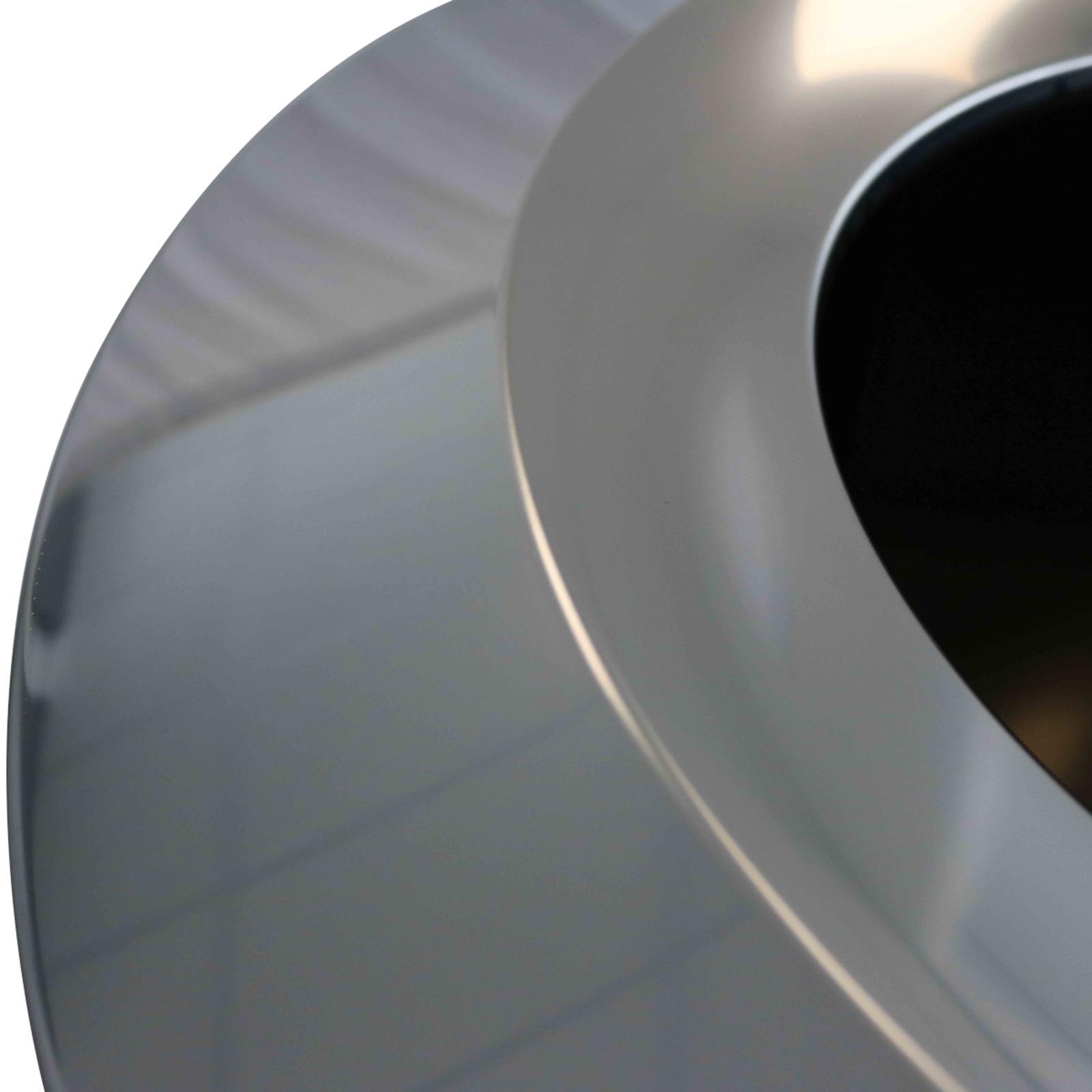 Poubelle ronde en acier inoxydable - 240 L Poubelle ronde en acier inoxydable - 240 L