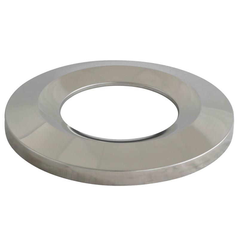 Poubelle ronde en acier noir mat 240 L