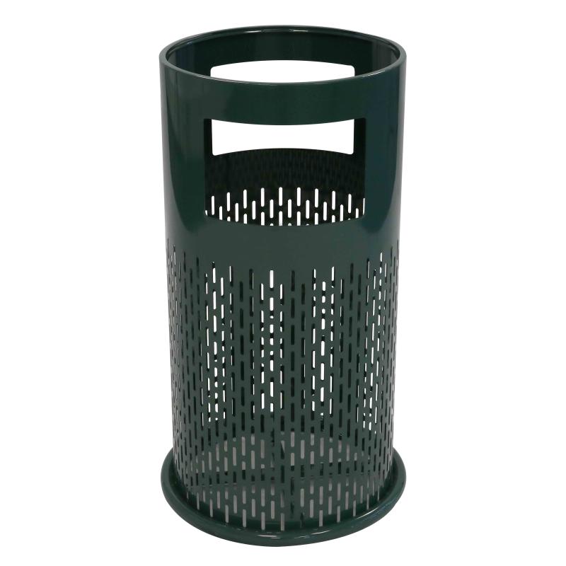 Poubelle d'extérieur + cendrier - 30L