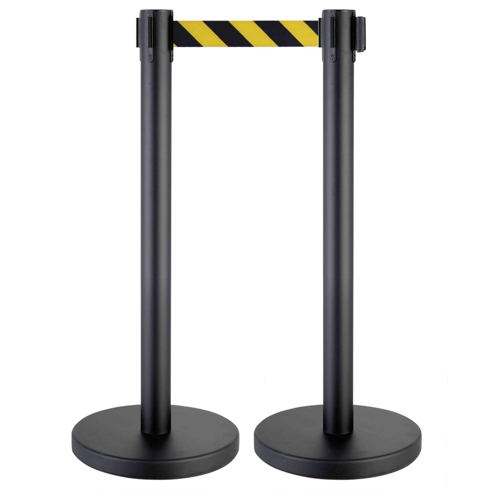 Poteaux de guidage à sangle travaux