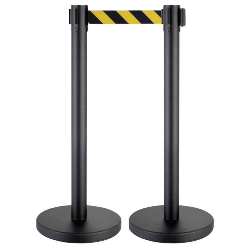 Poteaux de guidage à sangle travaux