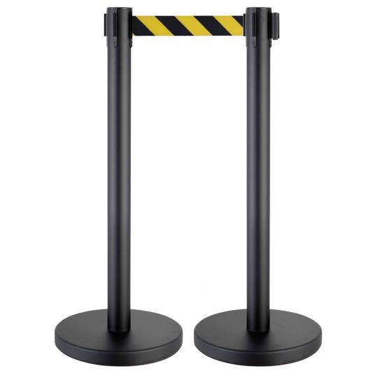 Poteaux de guidage à sangle travaux