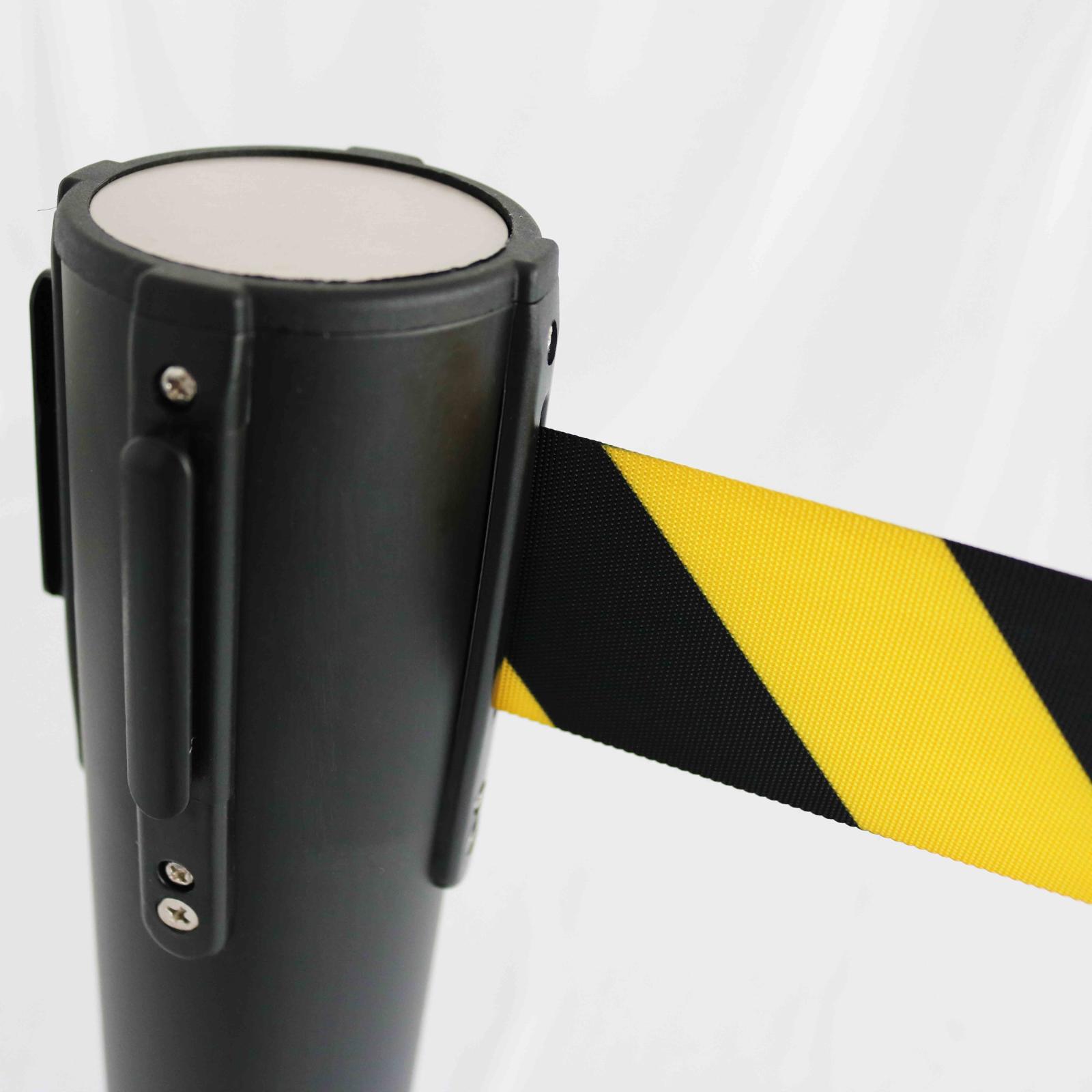 Poteaux de guidage à sangle travaux