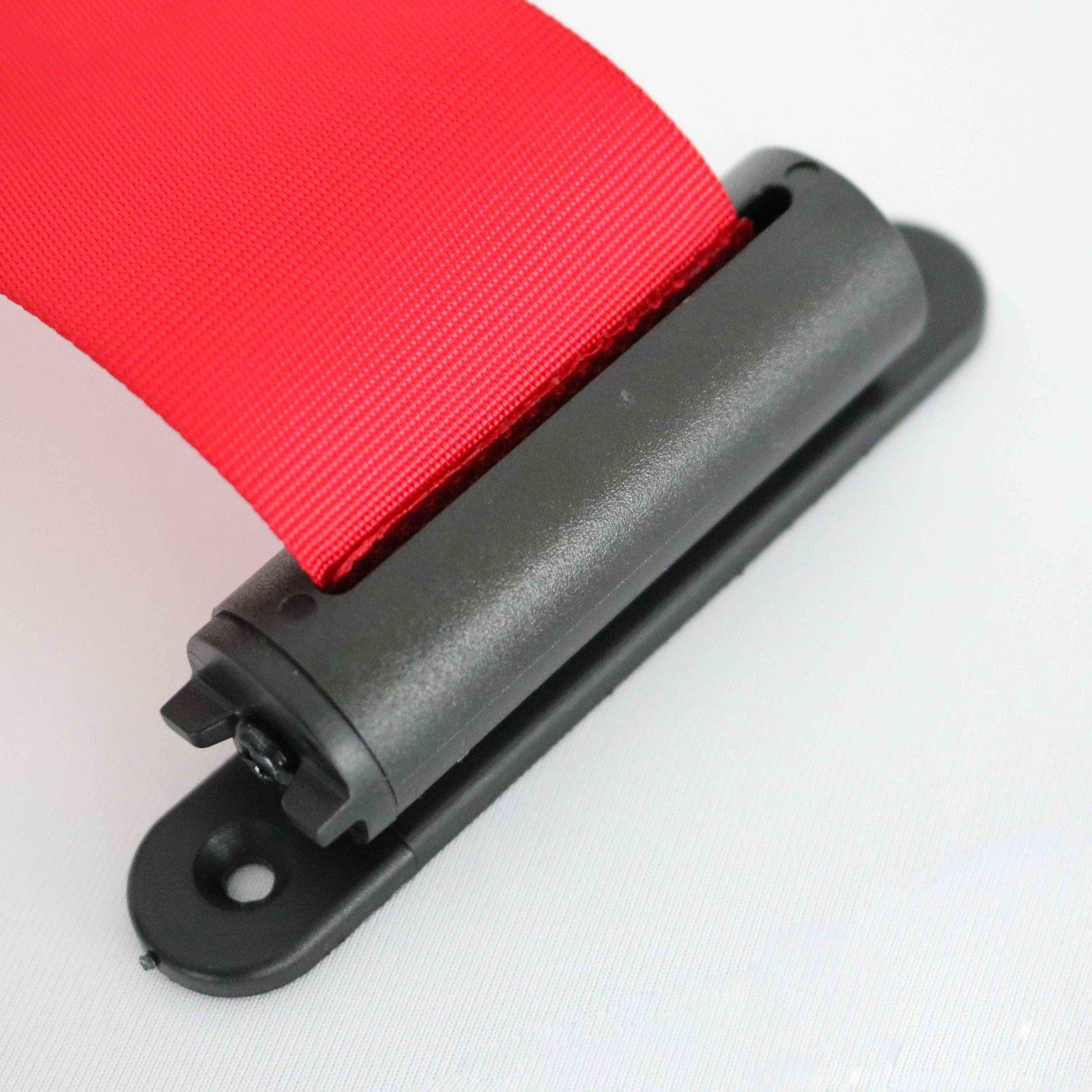 Enrouleur mural sangle rouge 5 m