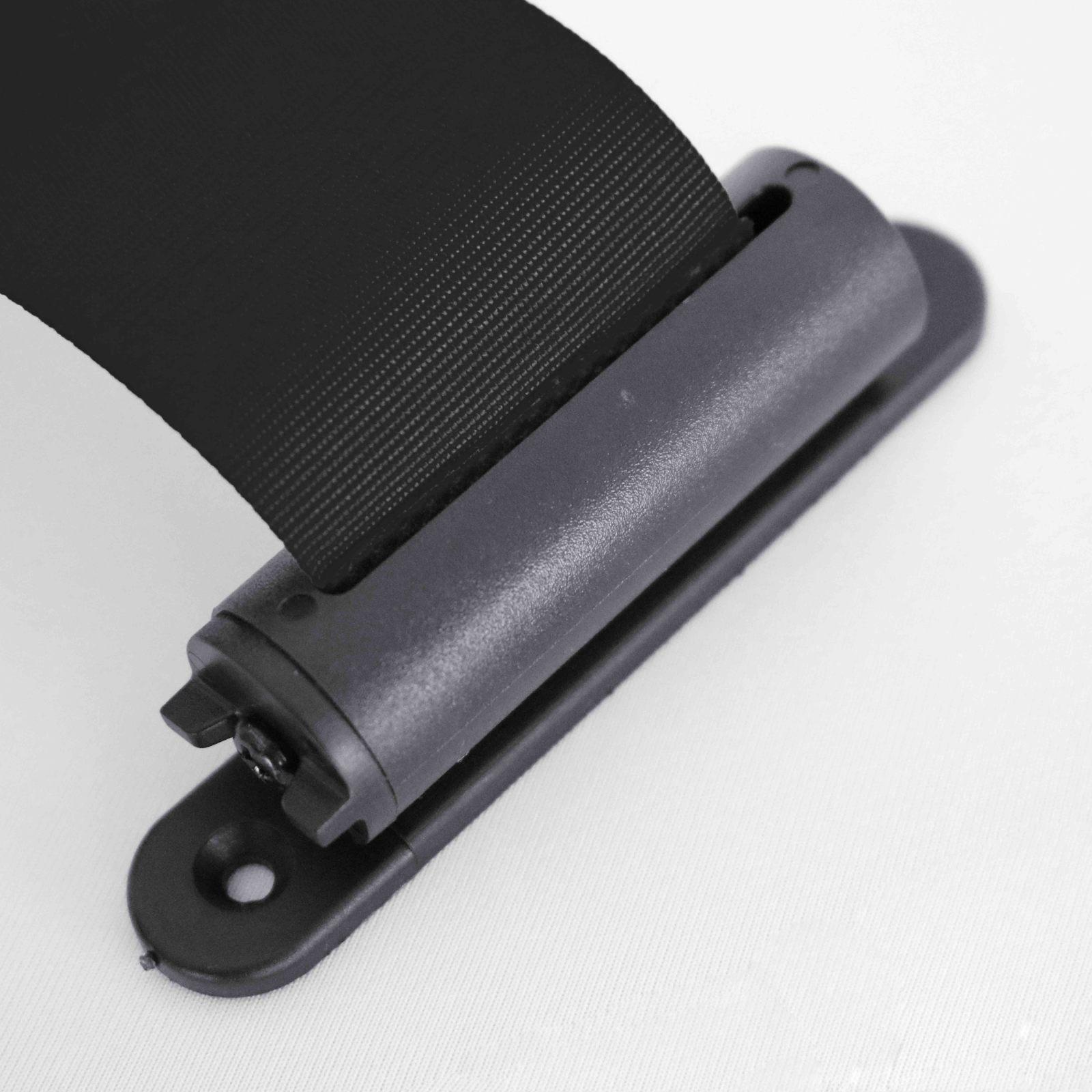 Enrouleur mural sangle noire 5 m